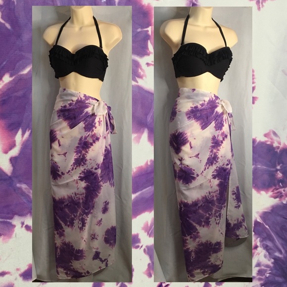 Other - Beautiful sheer silky sarong/wrap/cover up/scarf